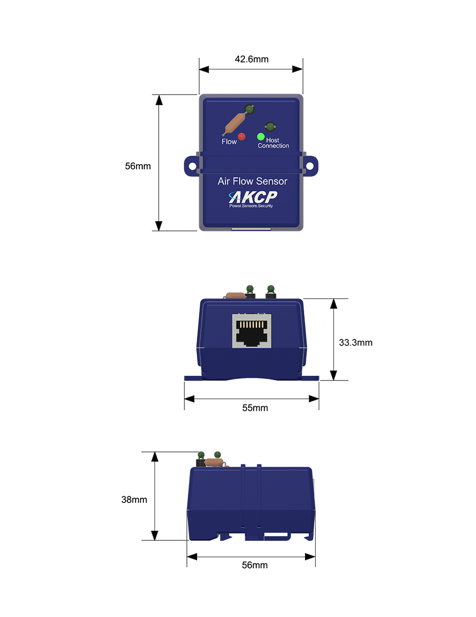 AKCP - AFS60 - Airflow Sensor