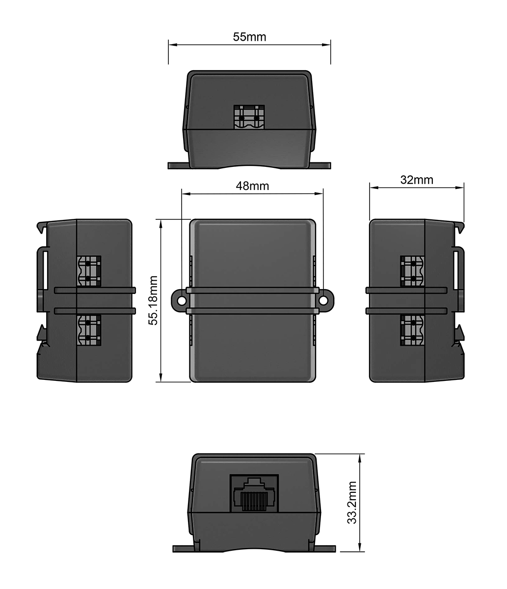 AKCP - 5DCS - 5 Dry Contact Input Sensor