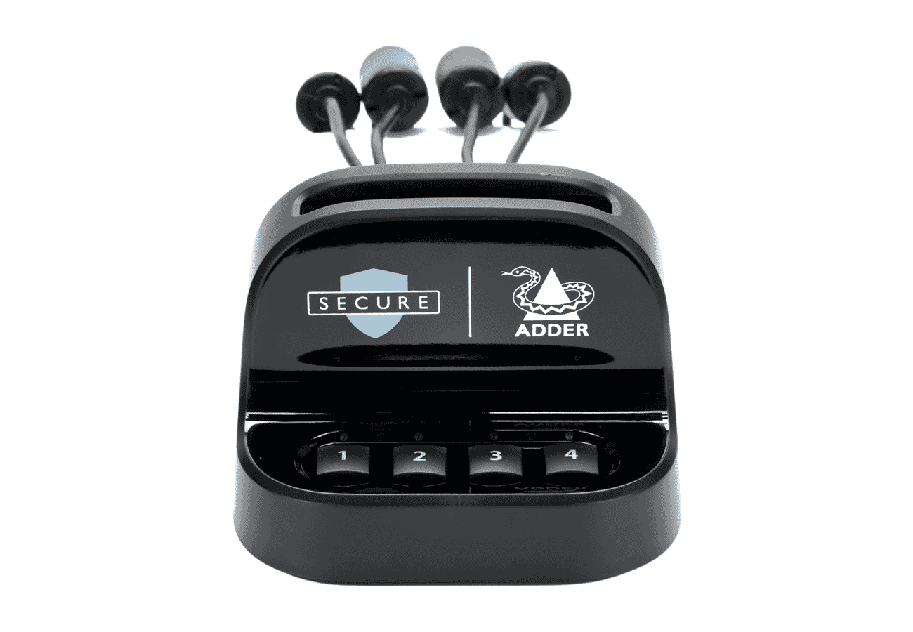 Adder - Secure 4-port Card Reader